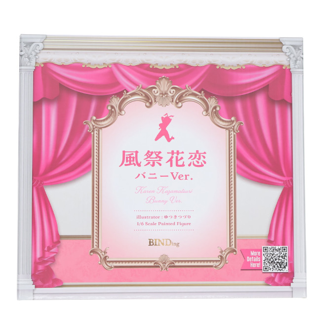 [FIG] ポストカード無し ネイティブキャラクターズセレクション 風祭花恋(かざまつりかれん) バニーVer. うっかり花恋ちゃん 1/6 完成品 フィギュア BINDing(バインディング)/ネイティブ