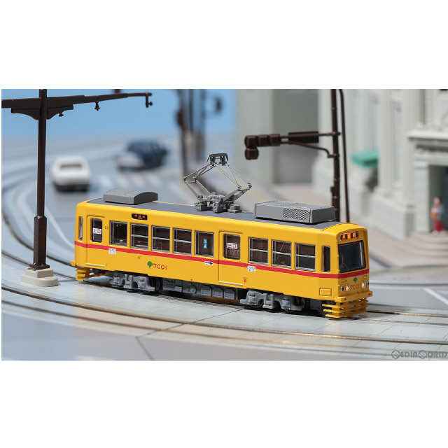 [RWM]NT170 東京都電7000形「更新車」『7001 赤おび』(M車)(動力付き) Nゲージ 鉄道模型 MODEMO(モデモ/ハセガワ)