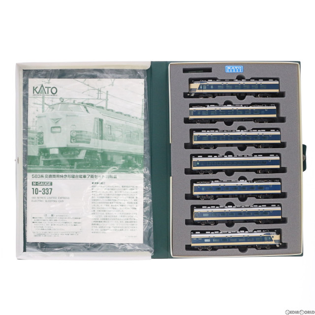 [RWM]10-337 583系 交直両用特急形寝台電車 7両セット(動力付き) Nゲージ 鉄道模型 KATO(カトー)