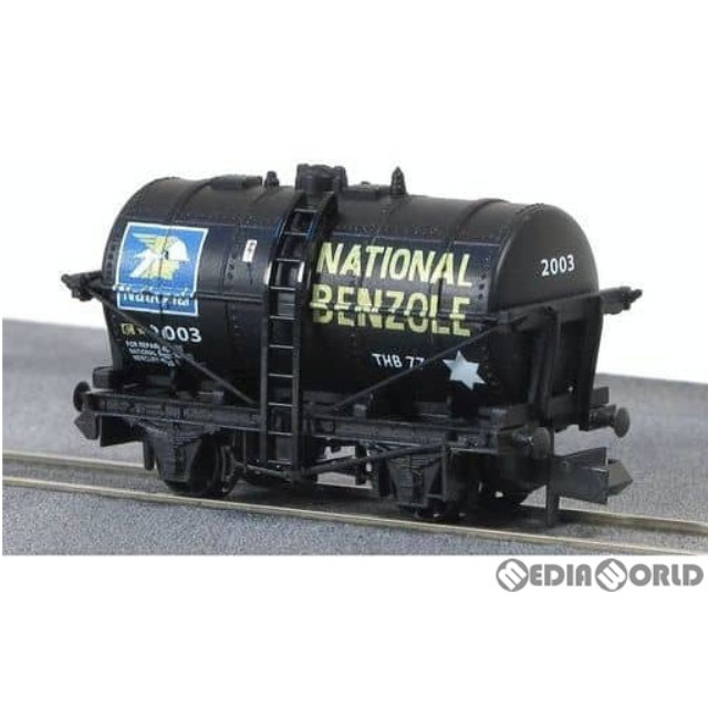 [RWM]PENR-P181 イギリス2軸貨車 タンク車 ナショナルベンゾイル・車番2003(動力無し) Nゲージ 鉄道模型 PECO(ピィコ)
