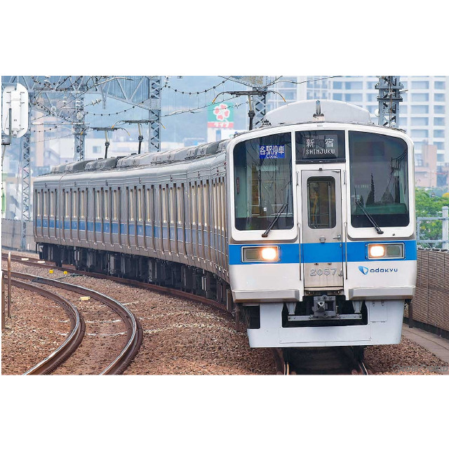 [RWM](再販)447B 小田急2000形 増結用中間車4両セット エコノミーキット 未塗装組立てキット(動力無し) Nゲージ 鉄道模型 GREENMAX(グリーンマックス)
