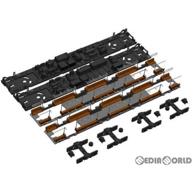 [RWM]PP115 201系走行化キット モハ201・200用+床下機器 HOゲージ 鉄道模型 PLUM(プラム)