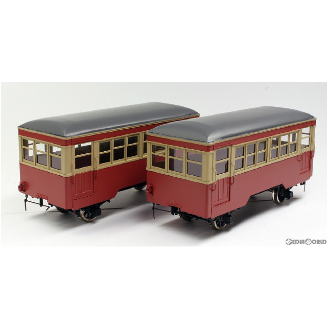 [RWM](再販)6004081 16番 16.5mm 銚子電鉄 ハフ1+ハフ2 2輌セットII 客車 組立キット HOゲージ 鉄道模型 ワールド工芸