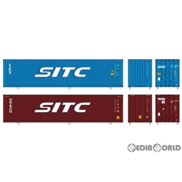 [RWM]733W26 40ft ハイキューブコンテナ SITC type3 (2個入り) HOゲージ 鉄道模型 MODEL icon(モデルアイコン)