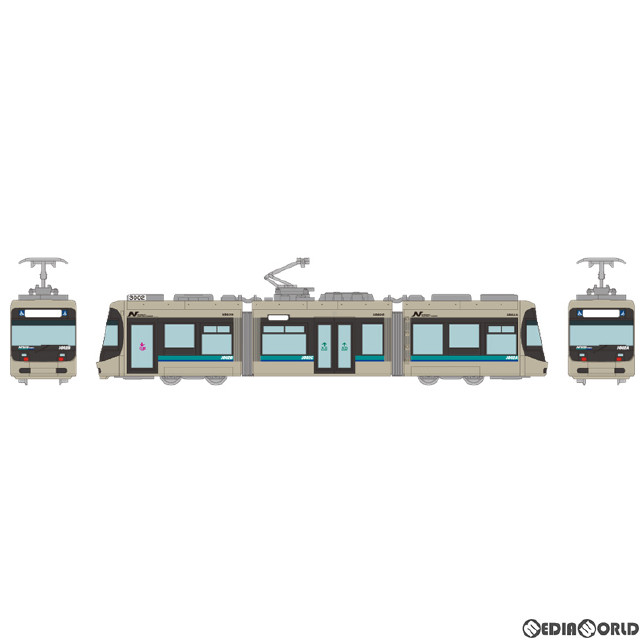 [RWM]322108 鉄道コレクション(鉄コレ) 長崎電気軌道3000形 3002号車(動力無し) Nゲージ 鉄道模型 TOMYTEC(トミーテック)