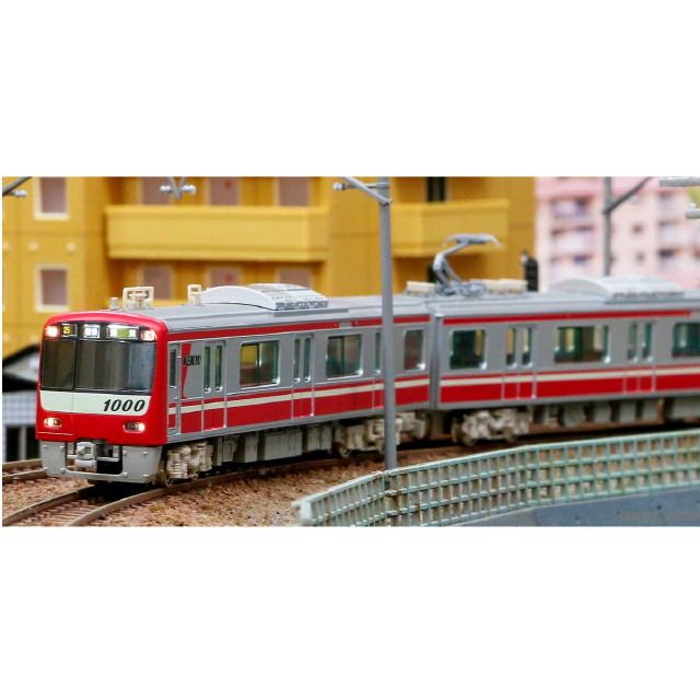 [RWM]30497 京急新1000形ステンレス車(SRアンテナ付き・車番選択式) 4両編成セット(動力付き) Nゲージ 鉄道模型 GREENMAX(グリーンマックス)