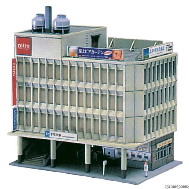 [RWM]2616 着色済み 中型駅 Nゲージ 鉄道模型 GREENMAX(グリーンマックス)