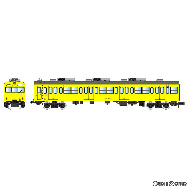 [RWM]A7765 103系初期型・分散冷房車 カナリア・福知山線 4両セット(動力付き) Nゲージ 鉄道模型 MICRO ACE(マイクロエース)
