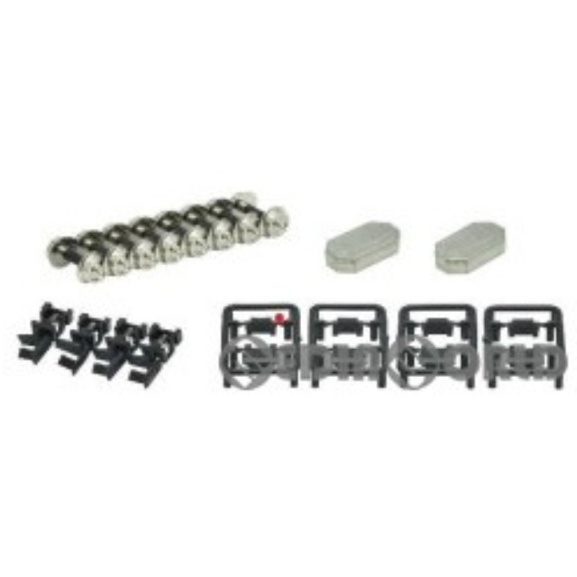 [RWM]324140 鉄道コレクション(鉄コレ)  走行用パーツセット TT-06(八角形ウエイト・車輪径5.6mm2両分:クロ) Nゲージ 鉄道模型 TOMYTEC(トミーテック)