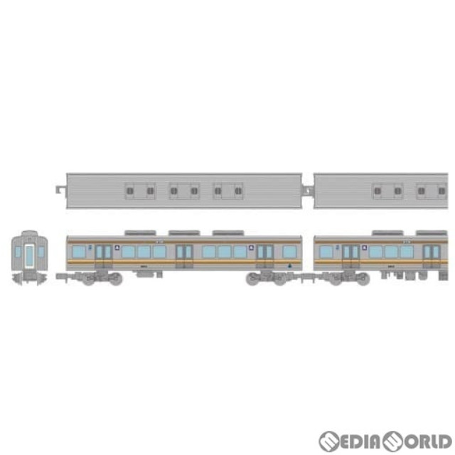 [RWM]315742 鉄道コレクション(鉄コレ) Osaka Metro66系未更新車 堺筋線12編成 増結4両セット(動力無し) Nゲージ 鉄道模型 TOMYTEC(トミーテック)