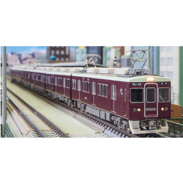 [RWM]31634 阪急6000系 今津線 今津南線 ・甲陽線6020編成 3両編成セット(動力付き) Nゲージ 鉄道模型 GREENMAX(グリーンマックス)