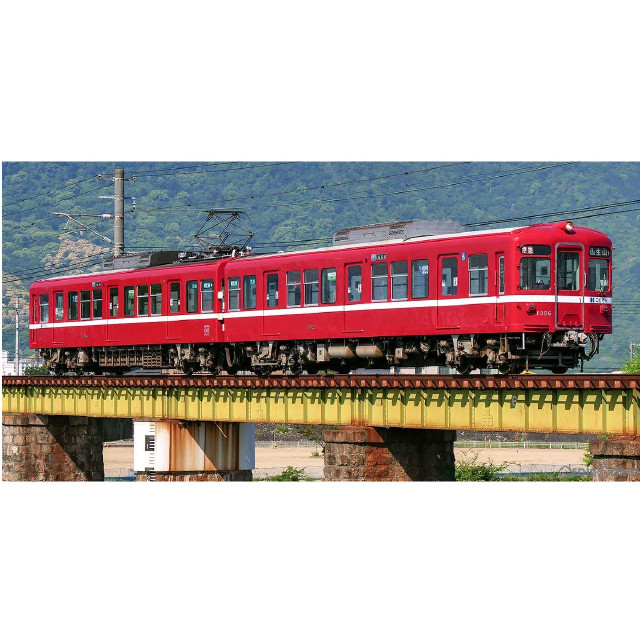 [RWM]1246T 高松琴平電気鉄道 1300形 (追憶の赤い電車) 2両編成トータルセット(動力付き) 塗装済み組立てキット Nゲージ 鉄道模型 GREENMAX(グリーンマックス)