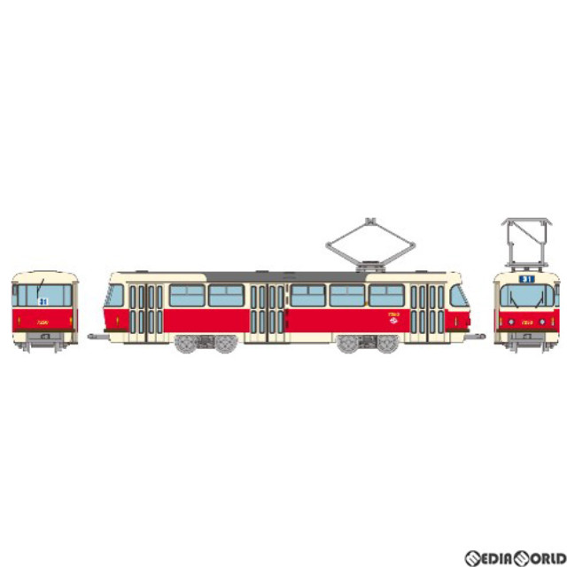 [RWM]322238 鉄道コレクション(鉄コレ) プラハトラム タトラT3タイプA(動力無し) Nゲージ 鉄道模型 TOMYTEC(トミーテック)