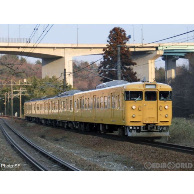 [RWM]A9584 115系0番代+2000番代 下関総合車両所 C-14編成 濃黄色 4両セット(動力付き) Nゲージ 鉄道模型 MICRO ACE(マイクロエース)