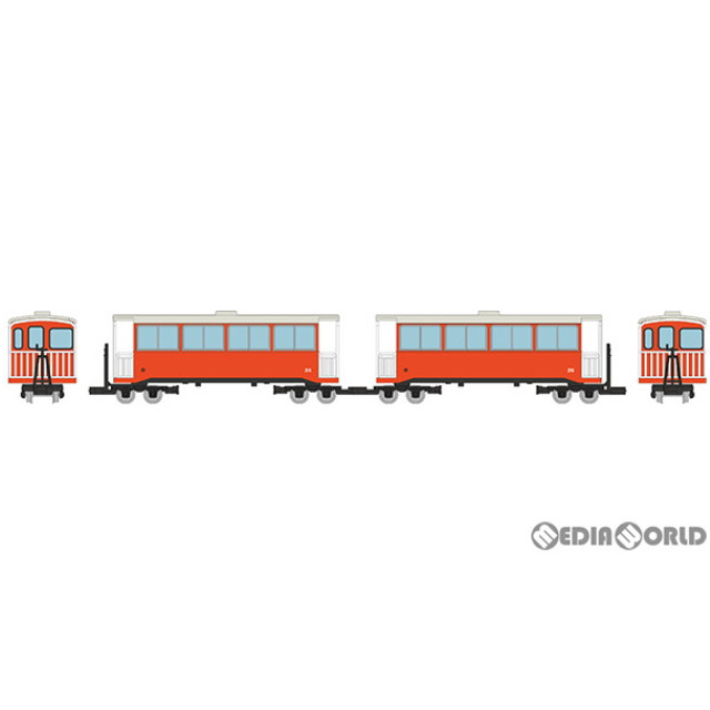 [RWM]324515 鉄道コレクション(鉄コレ) ナローゲージ80 想い出の西武鉄道山口線 密閉客車タイプ2両セット(動力無し) HOナローゲージ 鉄道模型 TOMYTEC(トミーテック)