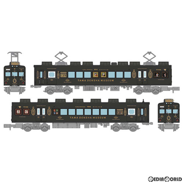 [RWM]322252 鉄道コレクション(鉄コレ) 和歌山電鐵2270系 たま電車ミュージアム号 2両セット(動力無し) Nゲージ 鉄道模型 TOMYTEC(トミーテック)