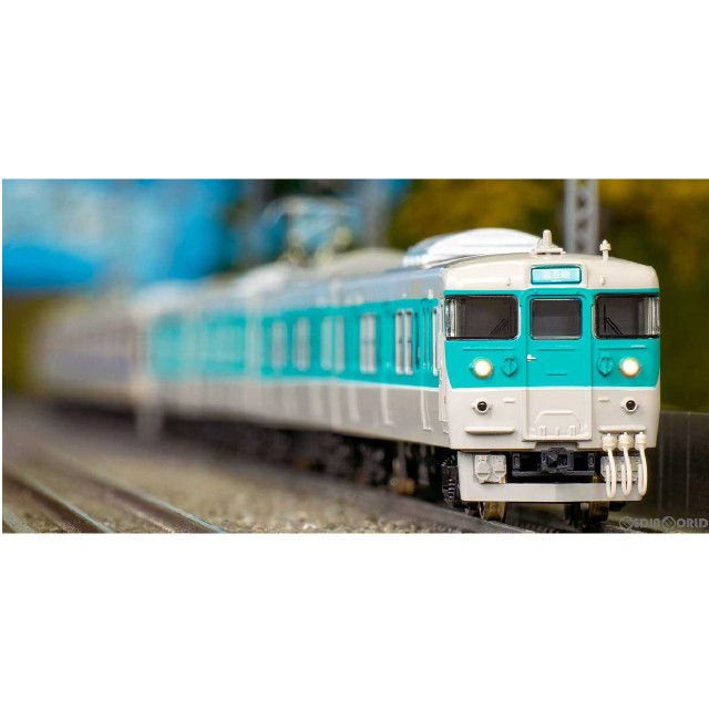 [RWM]50733 JR 113系7700番台(40N体質改善車・小浜線色+更新色) 8両編成セット(動力付き) Nゲージ 鉄道模型 GREENMAX(グリーンマックス)