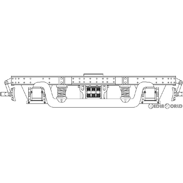[RWM](再販)TW-TR11R 台車TR11(1両分・スポーク車輪) HOゲージ 鉄道模型 TRAMWAY(トラムウェイ)