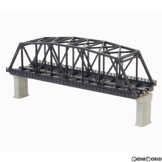 [RWM]R094 複線トラス鉄橋(黒) 1本入り Zゲージ 鉄道模型 ROKUHAN(ロクハン/六半)