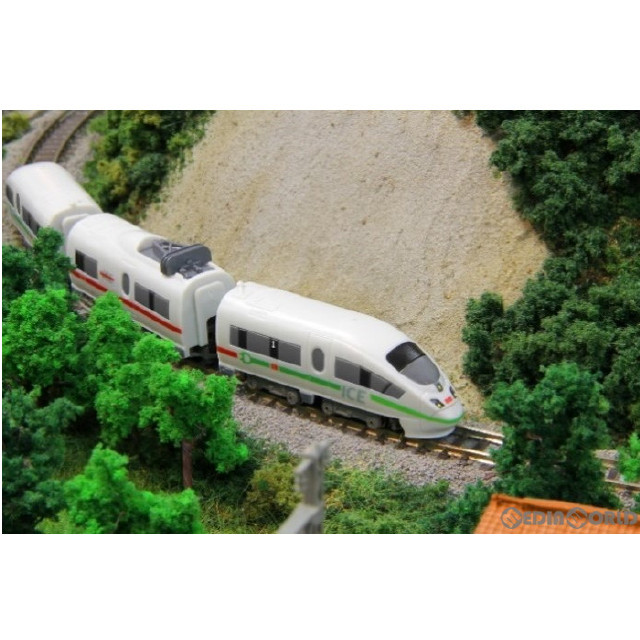 [RWM]ST014-2 Zショーティー DB ICE3 BR406 Green Stripes 3両セット(動力無し) Zゲージ 鉄道模型 ROKUHAN(ロクハン/六半)