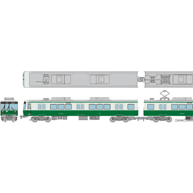 [RWM]324478 鉄道コレクション(鉄コレ) 神戸市営地下鉄 西神・山手線 2000形 ありがとう2122編成6両セット(動力無し) Nゲージ 鉄道模型 TOMYTEC(トミーテック)