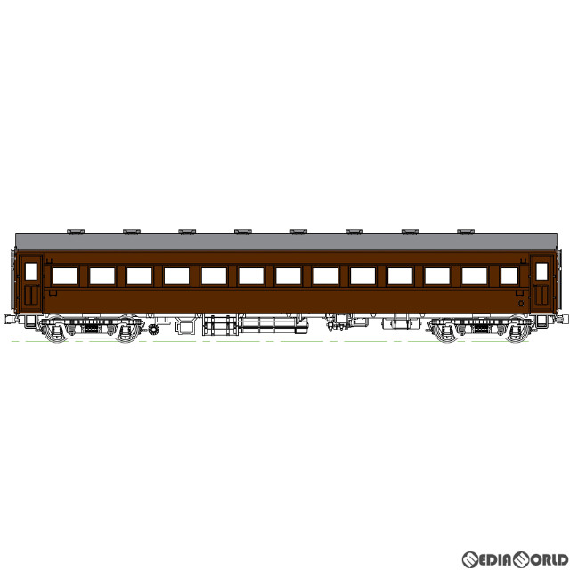 [RWM](再販)TW61-01BR 国鉄 オハ61 ぶどう2号(動力無し) HOゲージ 鉄道模型 TRAMWAY(トラムウェイ)
