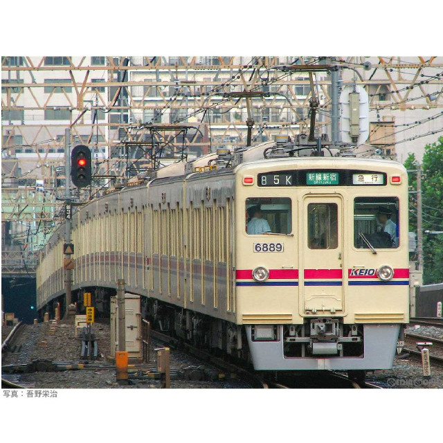 [RWM]450B 京王6000系 3両編成セット エコノミーキット 未塗装組立てキット(動力無し) Nゲージ 鉄道模型 GREENMAX(グリーンマックス)
