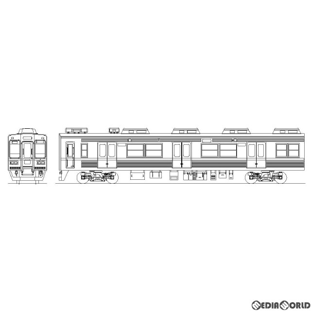 [RWM]京成3500形更新タイプ 基本4両キット(動力無し) HOゲージ 鉄道模型 Masterpiece(マスターピース)