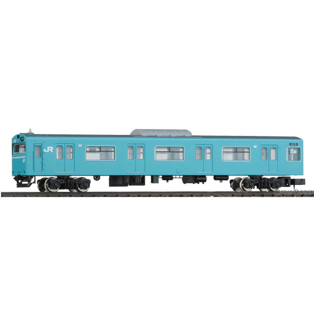 [RWM]1255C JR103系体質改善車40N クハ103(高運・スカイブルー) 1両キット(動力無し) 塗装済み組立てキット Nゲージ 鉄道模型 GREENMAX(グリーンマックス)
