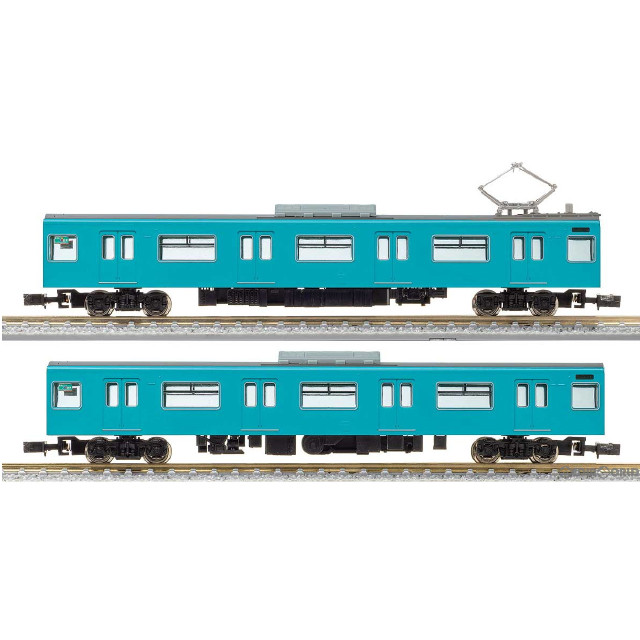 [RWM]1255M JR103系体質改善車40N モハ103・102(スカイブルー) 2両キット(動力無し) 塗装済み組立てキット Nゲージ 鉄道模型 GREENMAX(グリーンマックス)