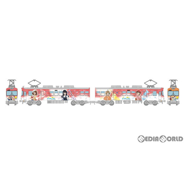 [RWM]327677 鉄道コレクション(鉄コレ) 京阪電車大津線600形4次車 響け!ユーフォニアム ラッピング電車2022 2両セット(動力無し) Nゲージ 鉄道模型 TOMYTEC(トミーテック)
