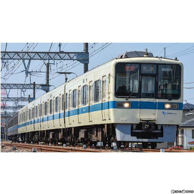 [RWM]31732 小田急8000形(更新車・8060編成) 増結4両編成セット(動力無し) Nゲージ 鉄道模型 GREENMAX(グリーンマックス)