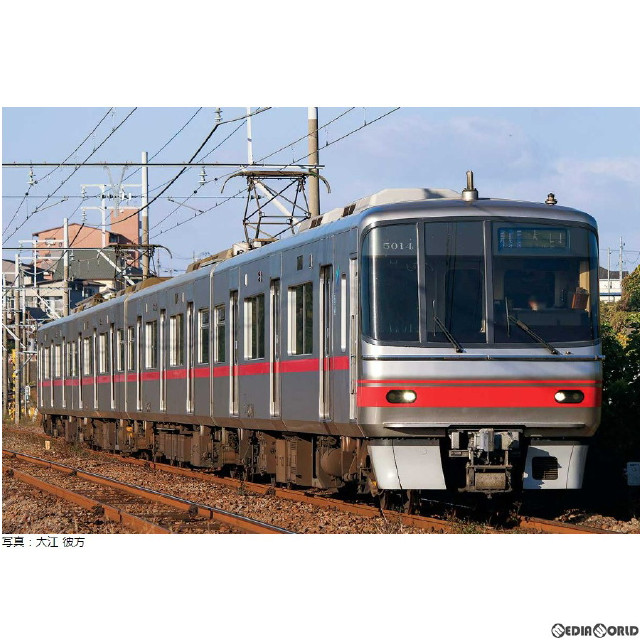 [RWM]31713 名鉄5000系(ボルスタレス台車編成・標識灯点灯) 8両編成セット(動力付き) Nゲージ 鉄道模型 GREENMAX(グリーンマックス)