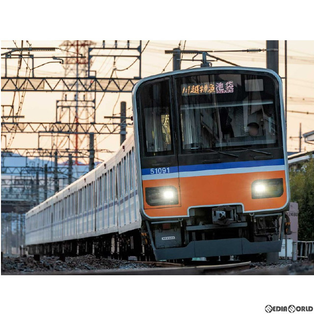 [RWM]31729 東武50090型(TJライナー/川越特急) 基本4両編成セット(動力付き) Nゲージ 鉄道模型 GREENMAX(グリーンマックス)