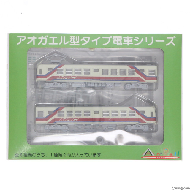 [RWM]AN-1202 アンレールネクスト アオガエル型シリーズ 松本電鉄5000系(2両セット)(動力無し) Nゲージ 鉄道模型 赤い電車