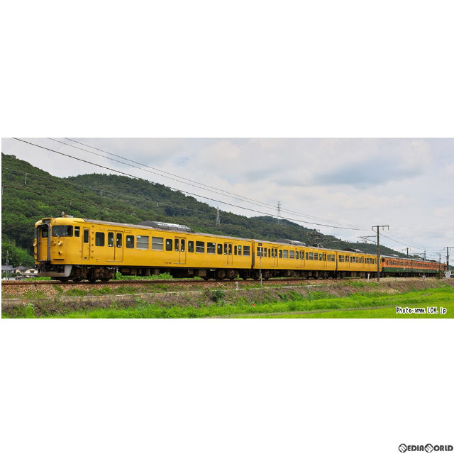 [RWM]10-1808 115系300番台 中国地域色 3両セット(動力付き) Nゲージ 鉄道模型 KATO(カトー)