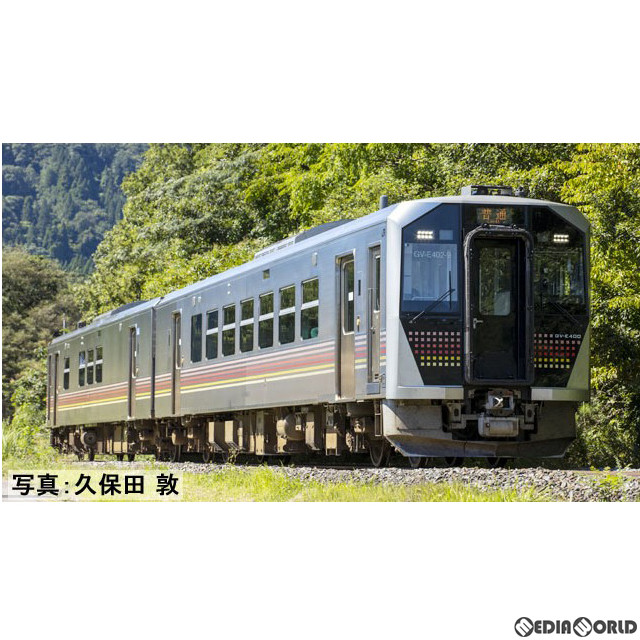 [RWM]98106 JR GV-E401・GV-E402形ディーゼルカー(新潟色)セット(2両)(動力付き) Nゲージ 鉄道模型 TOMIX(トミックス)