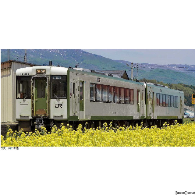 [RWM]31744 JRキハ110形200番代(飯山線) 2両編成セット(動力付き) Nゲージ 鉄道模型 GREENMAX(グリーンマックス)