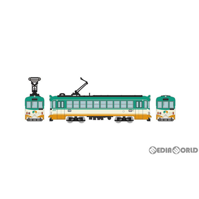 [RWM]326564 鉄道コレクション(鉄コレ) とさでん交通200形 210号車B(動力無し) Nゲージ 鉄道模型 TOMYTEC(トミーテック)