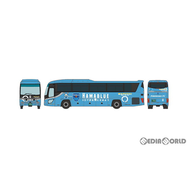 [RWM]313236 ザ・バスコレクション 横浜FCラッピングバス HAMABLUE号 Nゲージ 鉄道模型 TOMYTEC(トミーテック)