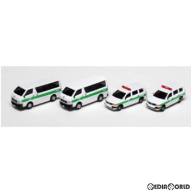 [RWM]23-653A トヨタ ハイエース ロング・プロボックス JR東日本(4台入) Nゲージ 鉄道模型 KATO(カトー)