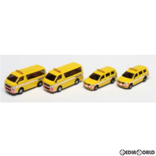 [RWM]23-653B トヨタ ハイエース ロング・プロボックス 道路維持作業車(4台入) Nゲージ 鉄道模型 KATO(カトー)