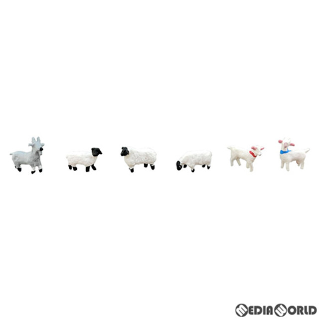 [RWM]328193 情景コレクション ザ・動物107 牧場の羊・ヤギ Nゲージ 鉄道模型 TOMYTEC(トミーテック)