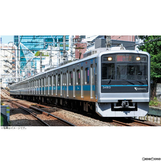 [RWM]31759 小田急3000形(3091〜3093編成・ロイヤルブルー帯) 基本4両編成セット(動力付き) Nゲージ 鉄道模型 GREENMAX(グリーンマックス)