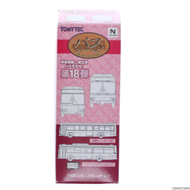 [RWM](BOX単品)ザ・バスコレクション 第18弾 シークレット 国際興業バス(深夜急行用ワンロマ) Nゲージ 鉄道模型 TOMYTEC(トミーテック)