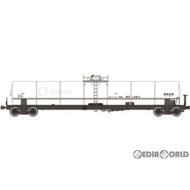 [RWM]TW-t18600a タキ18600液化アンモニア(2両セット)A(動力無し) HOゲージ 鉄道模型 TRAMWAY(トラムウェイ)