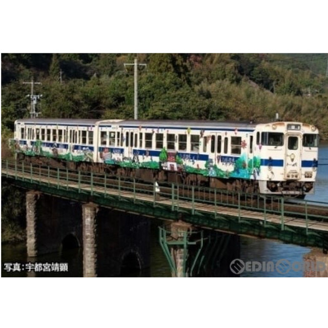 [RWM]98539 JR キハ47-8000形ディーゼルカー(ロマンシング佐賀ラッピング)セットC(4両)(動力付き) Nゲージ 鉄道模型 TOMIX(トミックス)