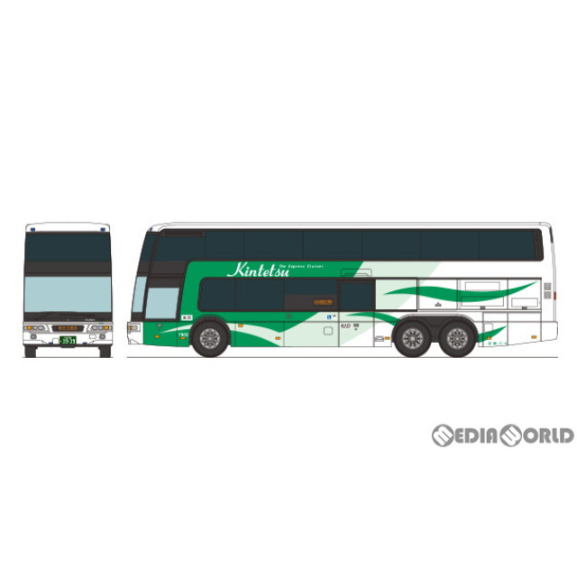 [RWM]332213 ザ・バスコレクション 近鉄バス 三菱ふそう エアロキング 7902号車 Nゲージ 鉄道模型 TOMYTEC(トミーテック)