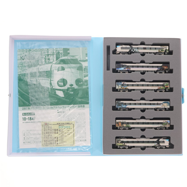 [RWM]10-1847 特別企画品 287系 パンダくろしお 「Smileアドベンチャートレイン」 6両セット(動力付き) Nゲージ 鉄道模型 KATO(カトー)