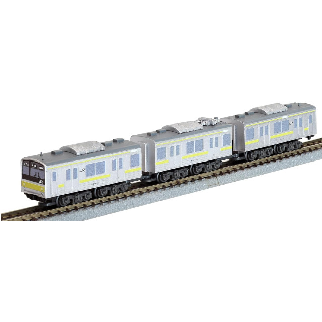 [RWM]ST016-3 Zショーティー 205系 中央・総武緩行線 3両セット(動力無し) Zゲージ 鉄道模型 ROKUHAN(ロクハン/六半)